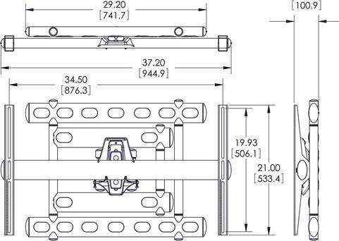 Actual product image Vogels 6VO PFW 6852 (Wall, 85", 136 kg)