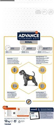 Image du produit Advance Dog Renal Reins (Adulte, 1 pcs, 12000 g)