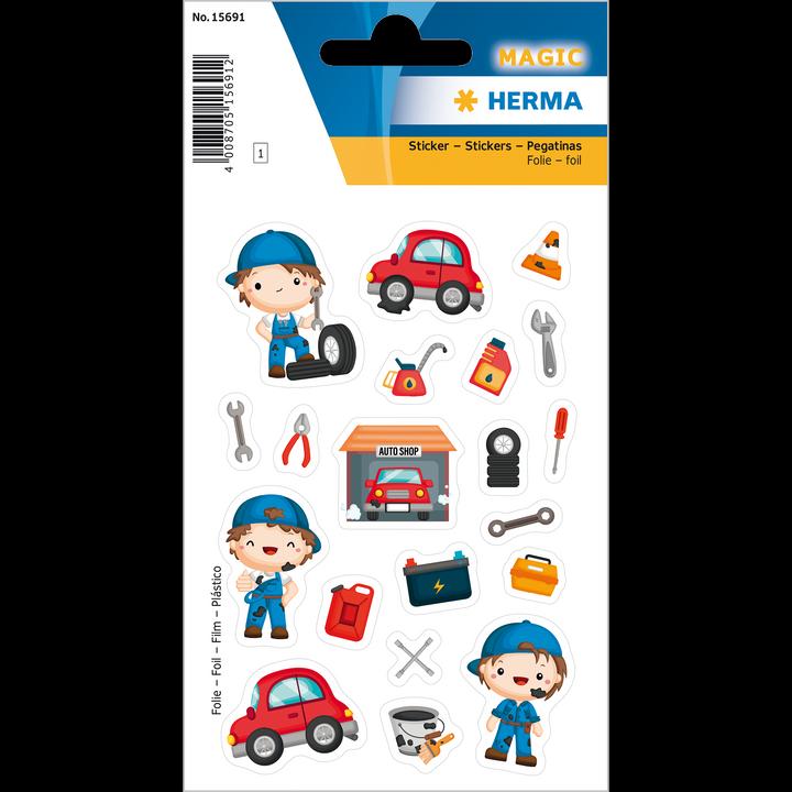 Actual product image HERMA Sticker mechanic
