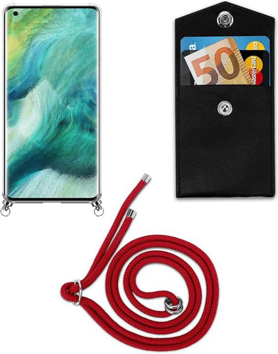 Produktbild Cadorabo TPU Handy Kette SILBER Cover