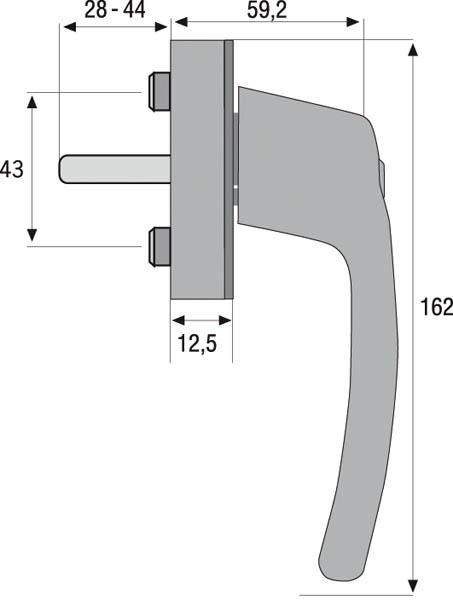 Actual product image Abus FG200