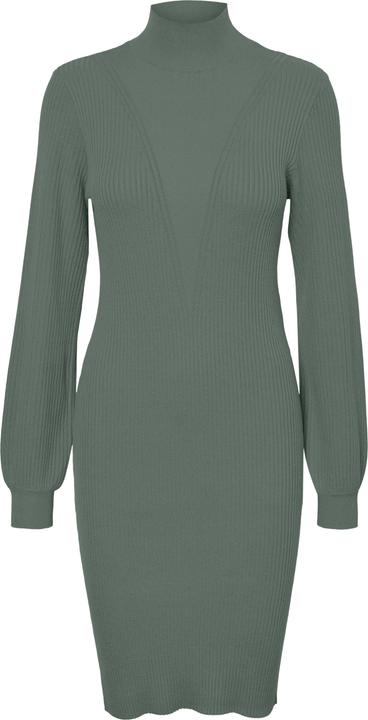 Vero Moda VMRAINA LS HIGHNECK ABOVE KNEE DRESS GA Strickkleid