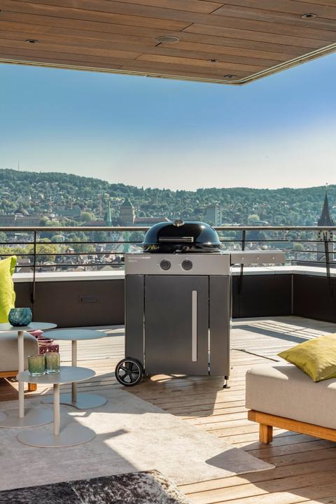 Actual product image Outdoorchef Arosa 570 G Grey Steel (9.50 kW)