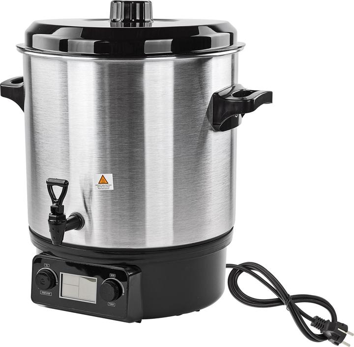 Actual product image Dema Stainless Steel Preserving Pot Preserving Cooker 2000W 27 l (27 l)