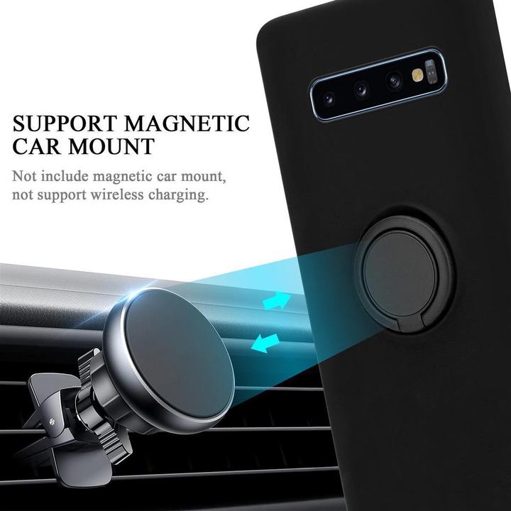 Actual product image Cadorabo TPU Liquid Ring Silicone Case Cover (Samsung Galaxy S10+)
