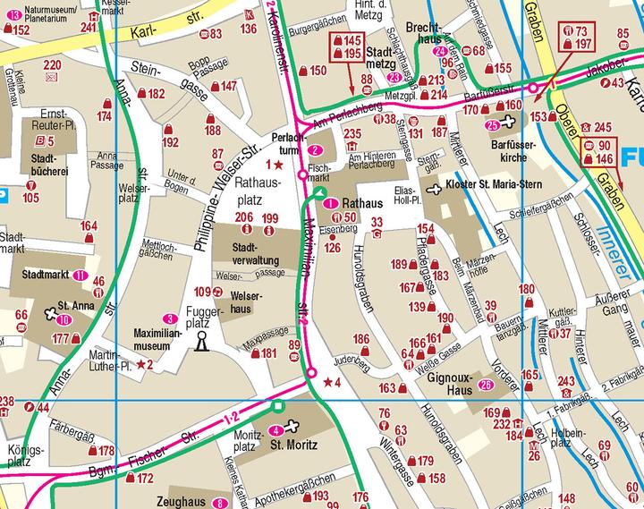 Produktbild CityTrip Augsburg (Deutsch, Peter Kränzle, Margit Brinke, 2023)