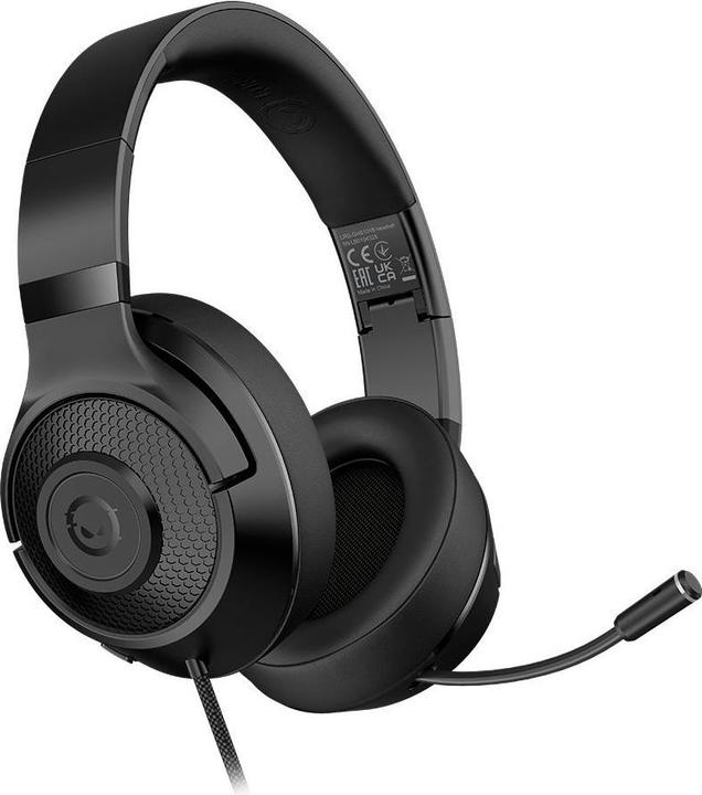Immagine prodotto Lorgar Noah 101, cuffie da gioco, minijack da 3,5 mm, nero (Cablato)