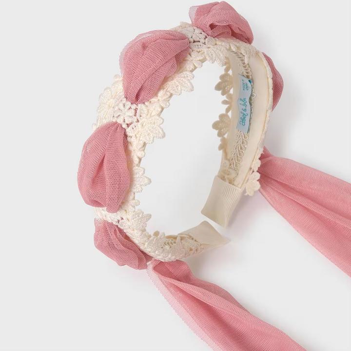 Abel & Lula Haarreif Tüll Blush (054 Blush)