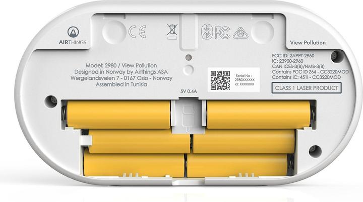 Actual product image Airthings View Pollution