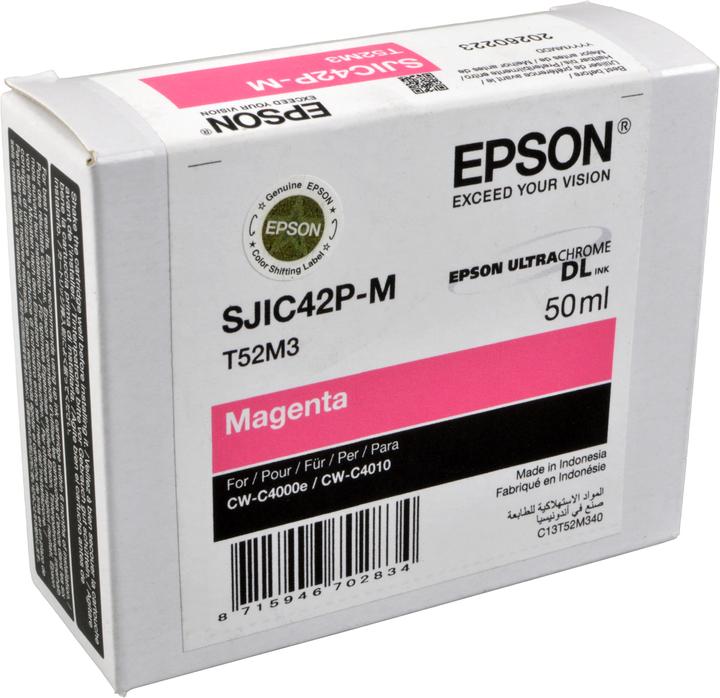 Produktbild Epson SJIC42P-M (MAGENTA) CARTRIDGE (M)