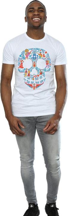 Actual product image La Maison du Coco Mens Skull Cotton T-Shirt (L)