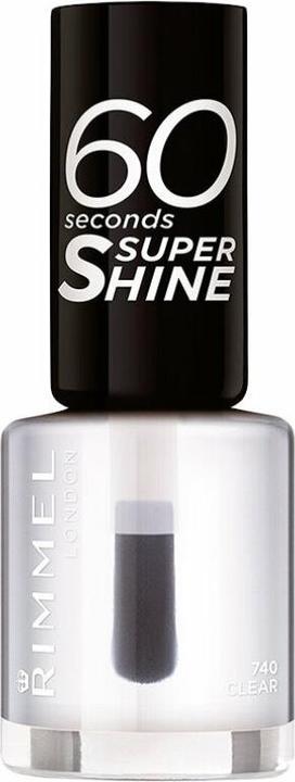 Rimmel London 60 SECONDS super shine #740-clear (740, Farblack)