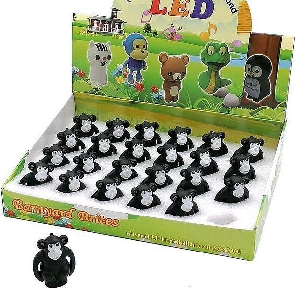 Produktbild Adar Affen-Licht-Sound-Schlüsselanhänger (24 Stück)
