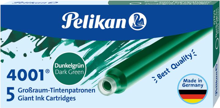 Produktbild Pelikan Grossraumpatrone 4001 (Füllertinte, Grün)