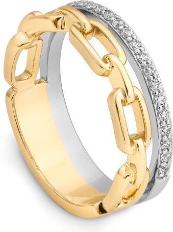 Produktbild Breuning RING - BRILL. 0,21 Ct. H/si (48, 585/14 K Gold)