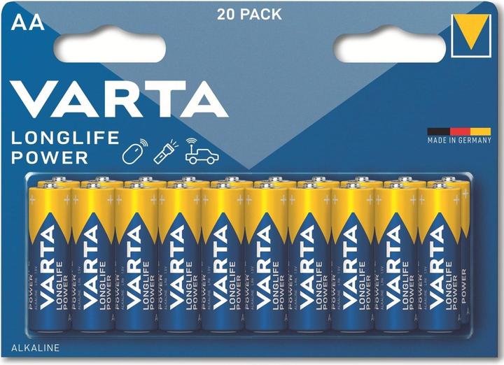 Immagine prodotto Varta Potenza LONGLIFICA (20 pz., AA, 2960 mAh)