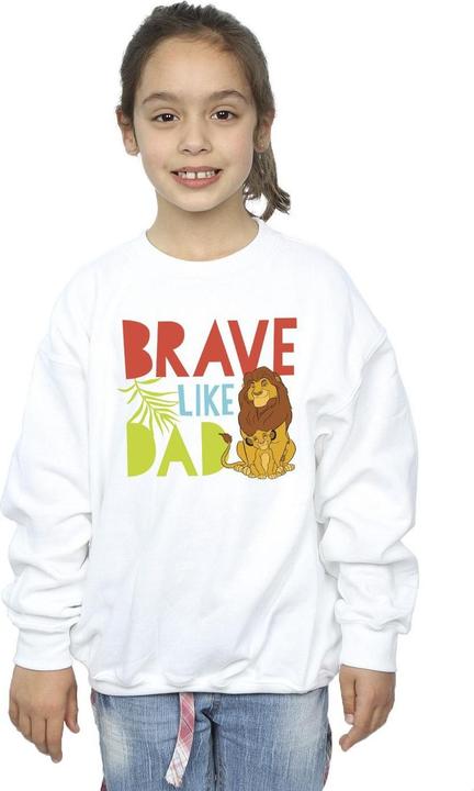 Immagine prodotto Disney The Lion King Brave Like Dad Felpa Ragazze (128)