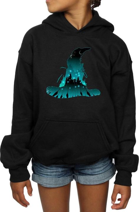 Image du produit - Sweat à capuche HOGWARTS SILHOUETTE - Fille (152, 158)