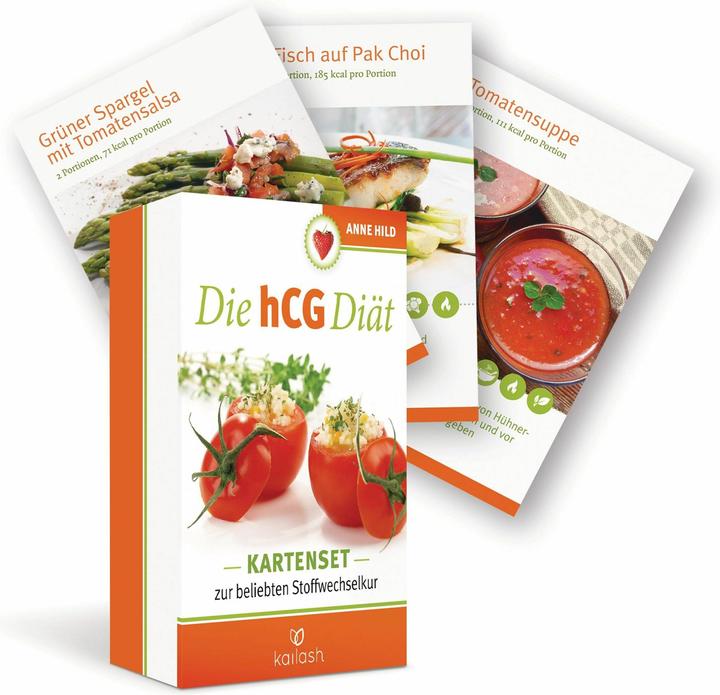Produktbild Die hCG Diät - Das Kartenset (Deutsch, Anne Hild, 2024)