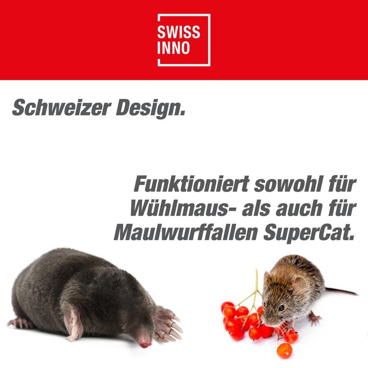 Produktbild Super Cat Zubehör-Set für Wühlmaus- und Maulwurf-Fallen