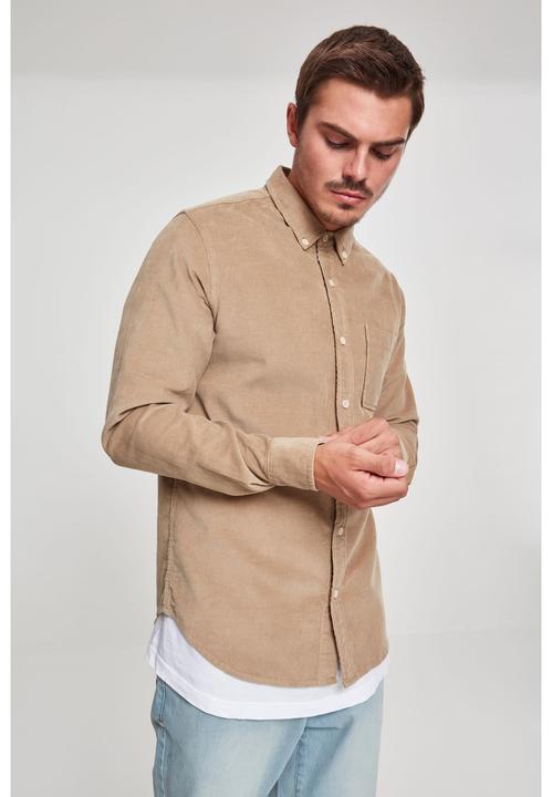Produktbild Urban Classics UC Plus Size Corduroy Shirt (S)