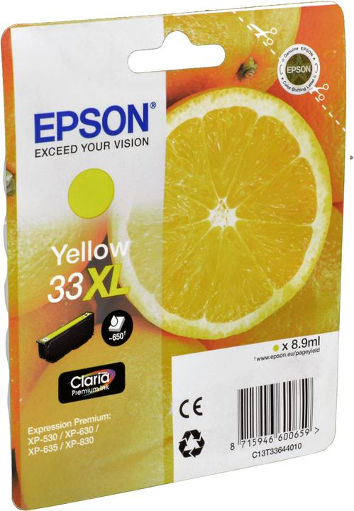 Immagine prodotto Epson 33XL Claria Premium (Y)