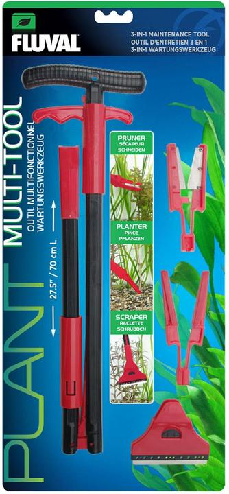 Actual product image Marina Hagen Plant Tongs Muli-Tool 70cm (Aquarium plant care)