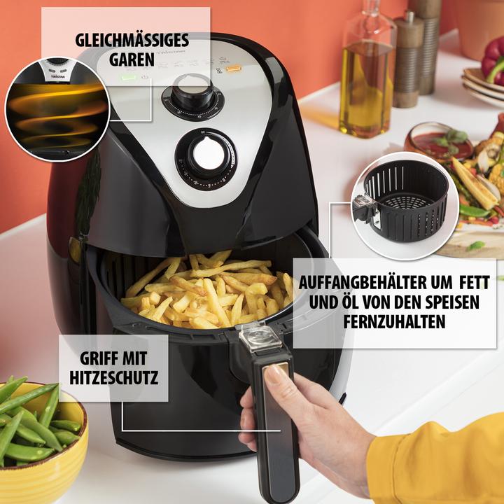 Actual product image Tristar FR-6994 Crispy Fryer XXL, Black (EU plug)