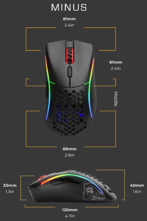 Actual product image Glorious PC Gaming Race Model D- (Wireless)