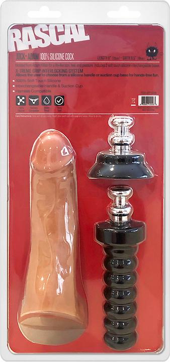 Actual product image Boneyard Jocks Adam - Silicone Cock - Nude