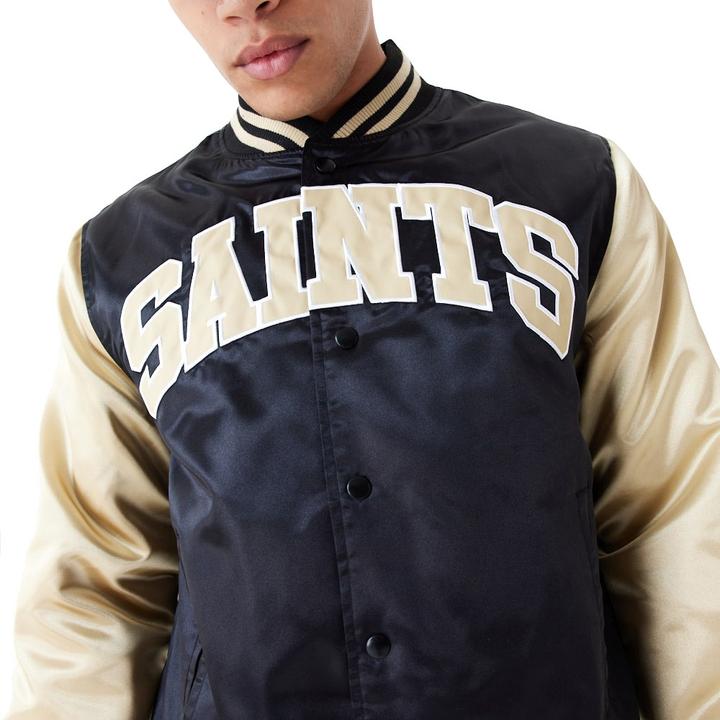 Produktbild New Era Varsity Satin Bomber Jacke - New Orleans Saints - L (L)
