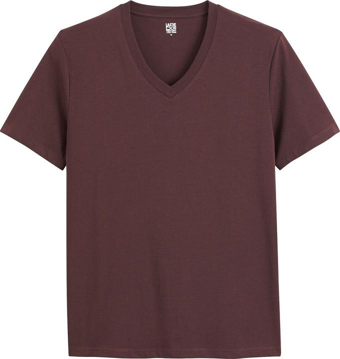 Image du produit La Redoute Collections T-shirt avec col en V (S)