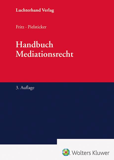 Image du produit Manuel du droit de la médiation (Allemand, Roland/autocollants de jeu, Fritz, Dietrich, 2024)