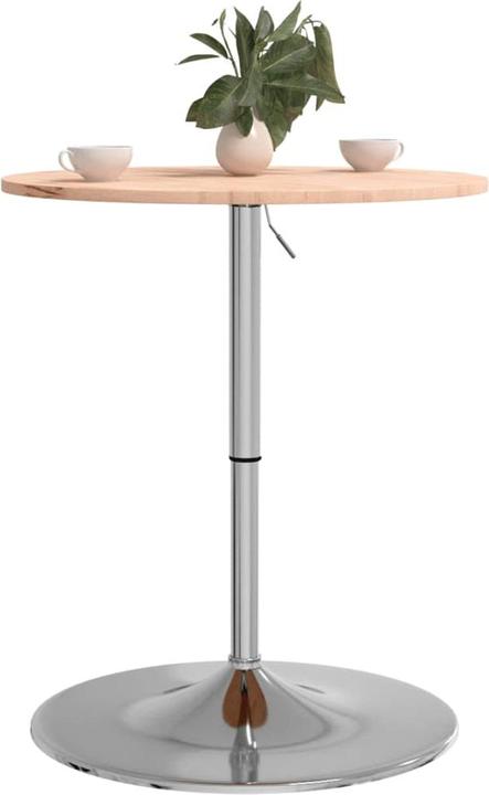 Actual product image VidaXL Bar table Ø60 x 89.5 cm beech