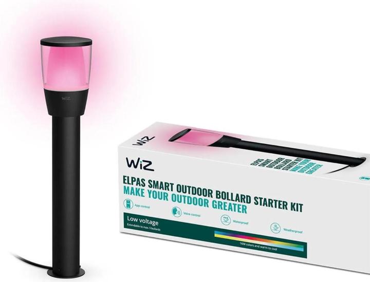 Productafbeelding WiZ Afstembare wit & kleur 300lm Elpas Voet (300 lm, IP65)