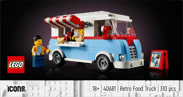 Produktbild LEGO Retro Food Truck (40681, LEGO Icons)