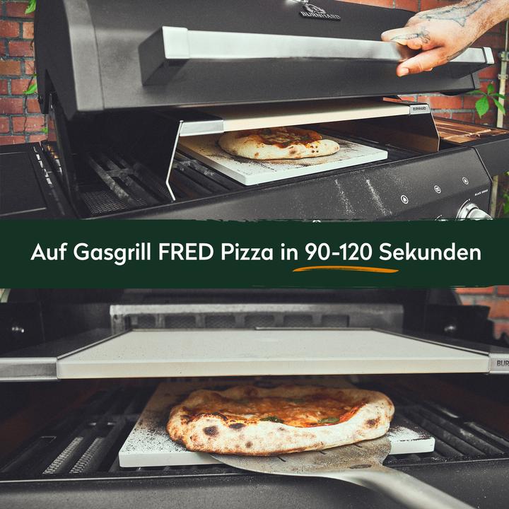 Produktbild Burnhard Pizzaaufsatz für Gasgrills