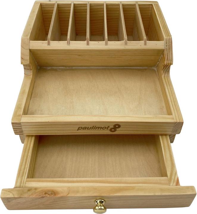 Produktbild Paulimot Sortierkasten / Organizer aus Holz mit Schublade
