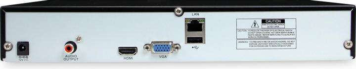 Produktbild Digitus Plug&View NVR, 2TB Festplatte (Netzwerk Videorecorder (NVR))