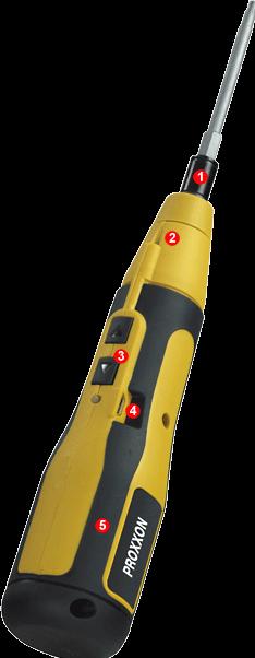 Actual product image Proxxon Battery screwdriver ASD (Rechargeable battery operated)