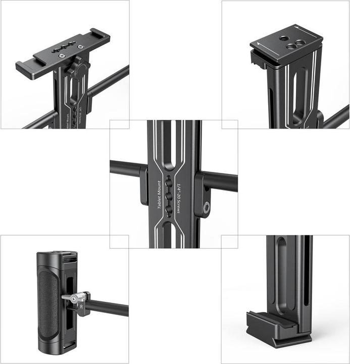 Actual product image SmallRig Tablet Mount with Dual Handgrip for iPad 2929B