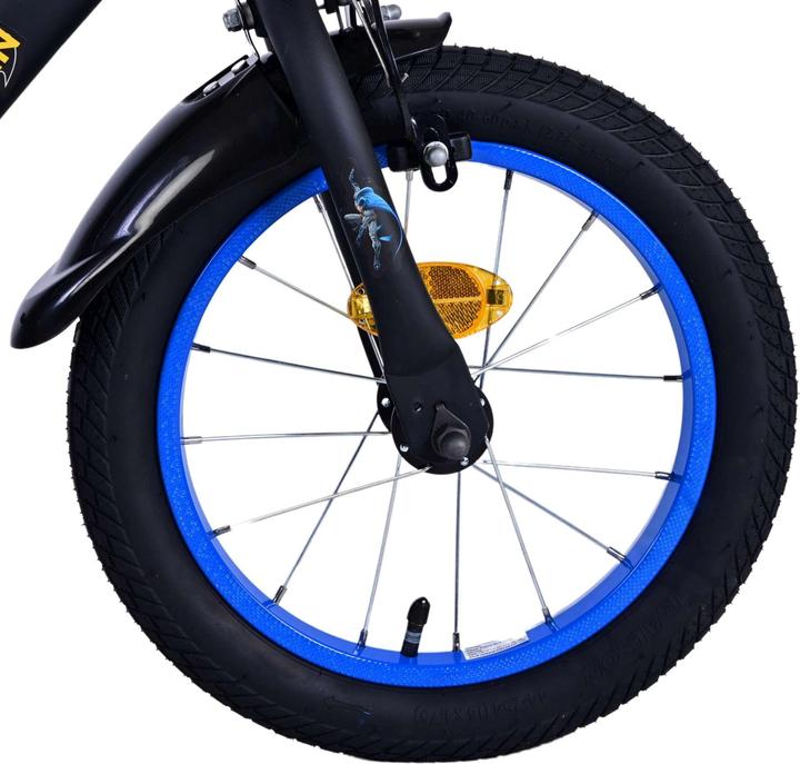 Actual product image Batman 14-inch children's bike black - safety, comfort and fun for every child!