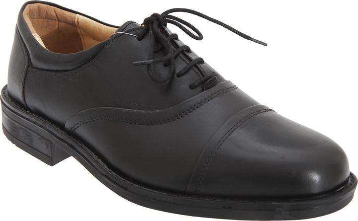 Actual product image Roamers Leather Flexi Capped Oxford Shoes (47)