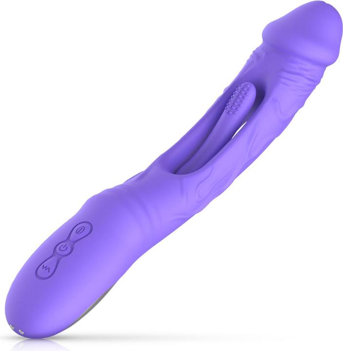 Produktbild Good Vibes Only Flax Vibrierender Dildo mit GPunktStimulator
