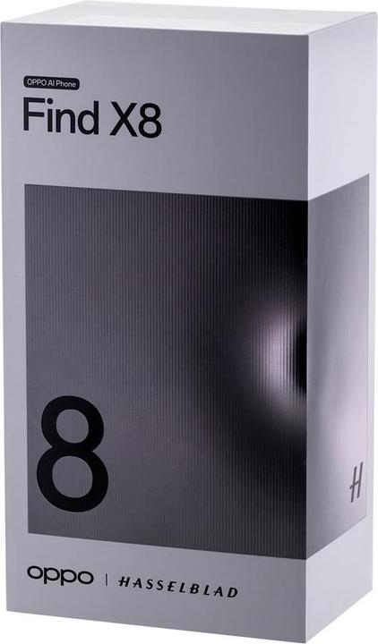 Produktbild OPPO Find X8 (512 GB, Schwarz, 6.59", Dual SIM, 50 Mpx, 5G)