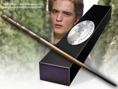 Actual product image Noble Collection Harry Potter Wand Cedric Diggory (Character Edition)