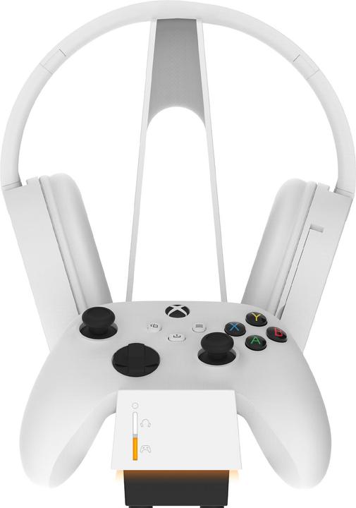 Actual product image Snakebyte XB Charging Station Combo Charge X white for Gamepad and Headset (Xbox One S, Xbox Series X)