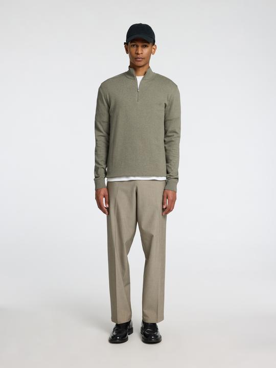 Actual product image Selected Homme Half-zip knitted jumper (XXL)