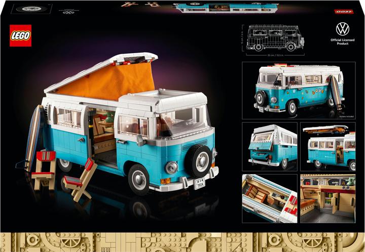 Actual product image LEGO Volkswagen T2 Camping Bus (10279, LEGO Creator Expert, LEGO Rare Sets)