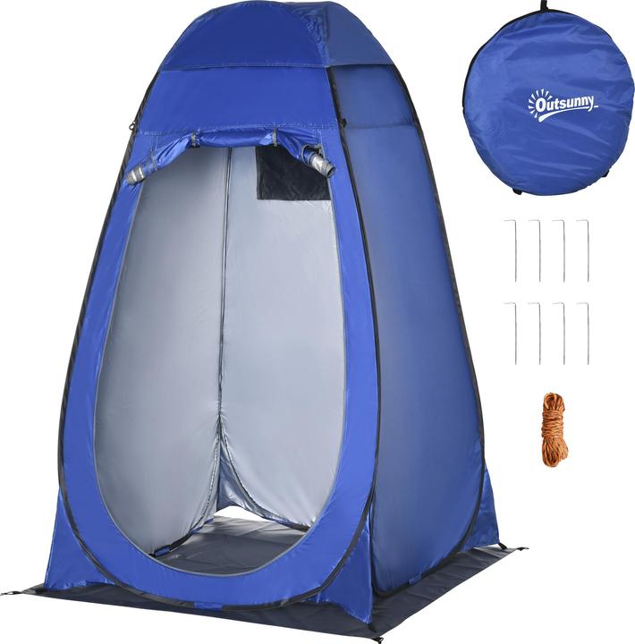 Produktbild Outsunny Duschzelt mit Tragetasche (1.47 kg, 1 Person)